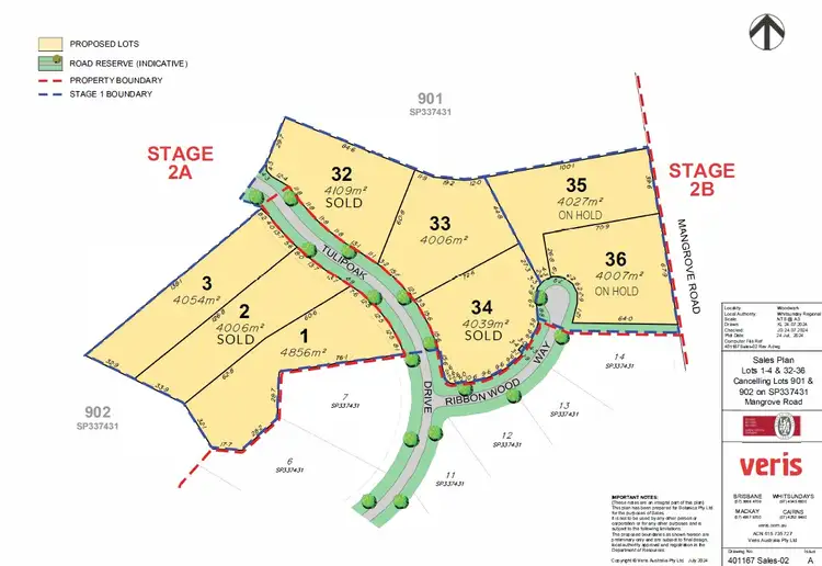 Fourth view of Homely land listing, 1 Woodwark Rise - Stage 2, Woodwark QLD 4802