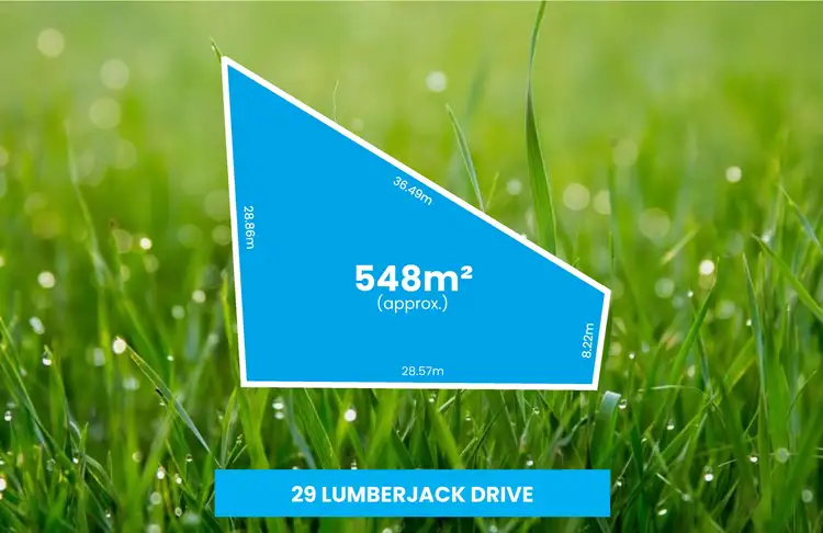 Main view of Homely land listing, 29 Lumberjack Drive, Fraser Rise VIC 3336