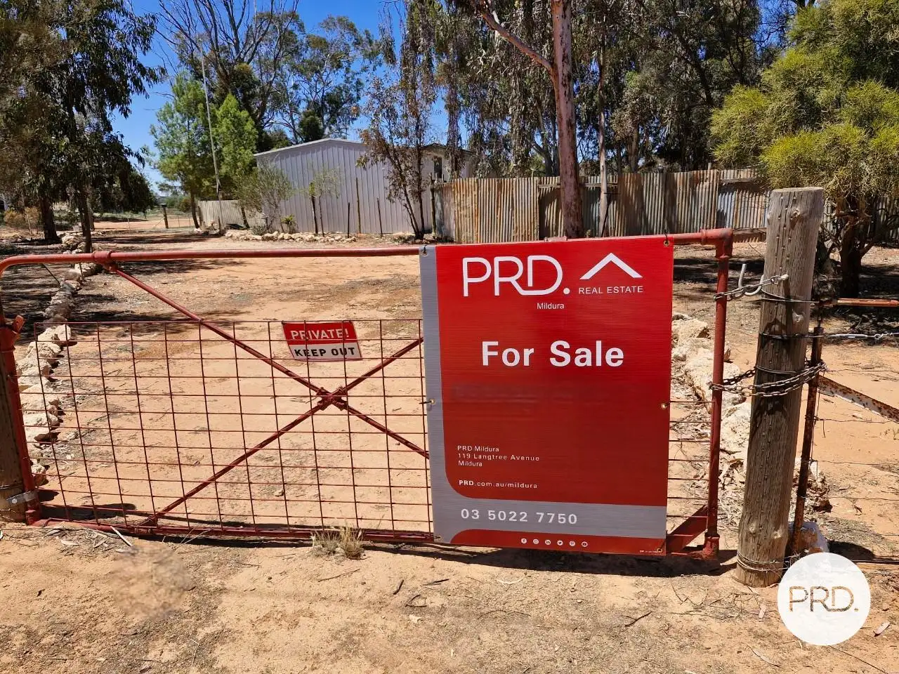 Main view of Homely land listing, 20 Delahoy Road, Meringur VIC 3496