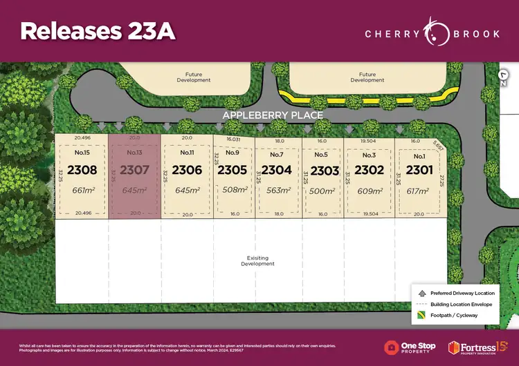 Lot 2307 Appleberry Place, Bentley Park QLD 4869
