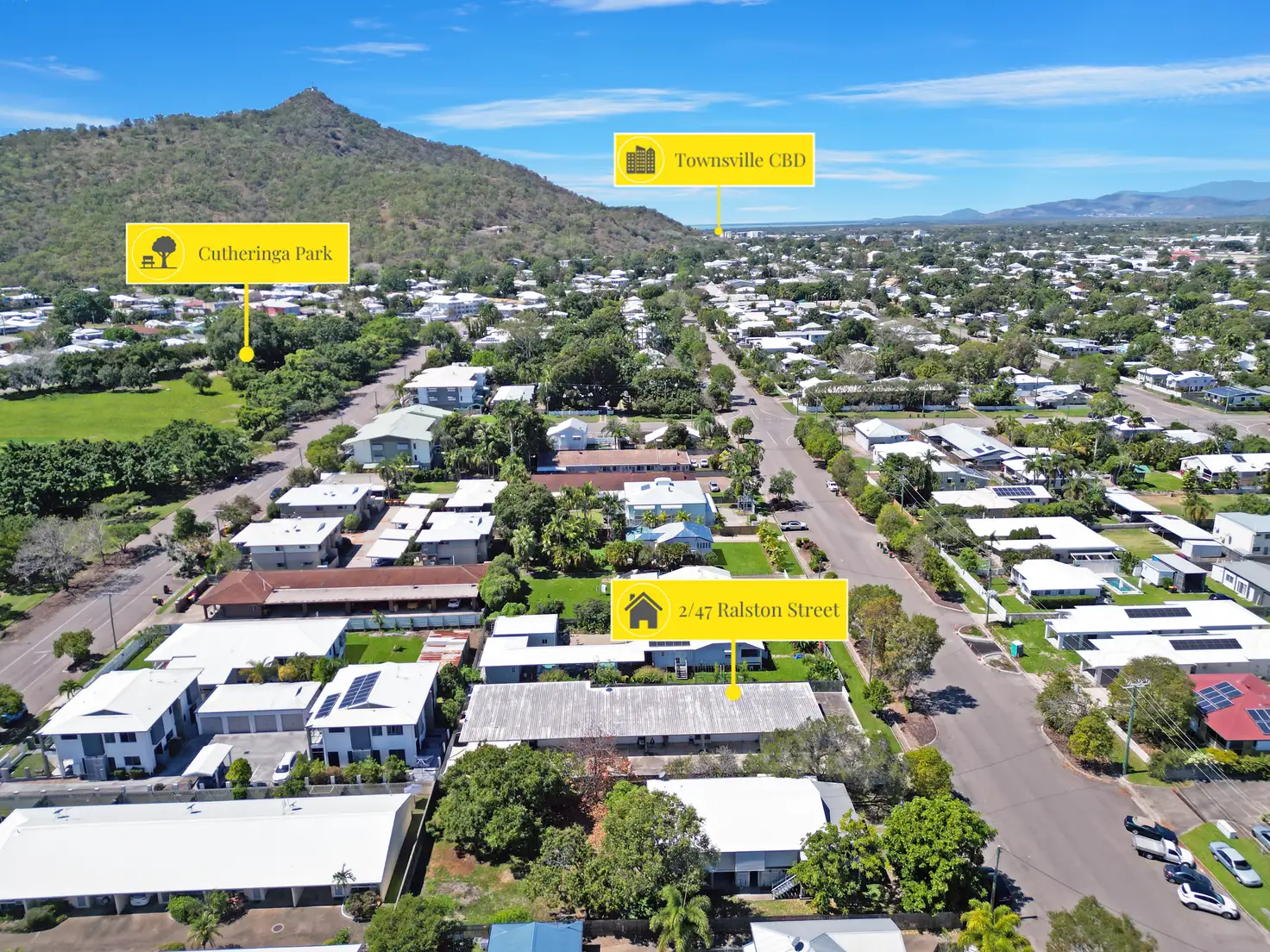 Main view of Homely unit listing, 2/47 Ralston Street, West End QLD 4810
