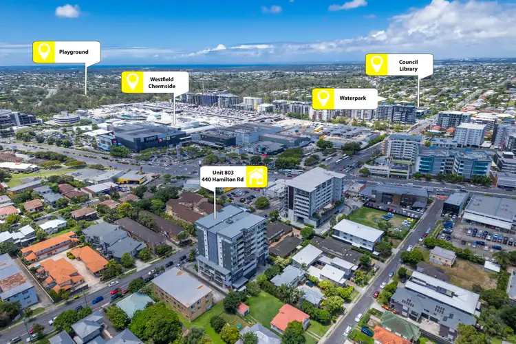 Second view of Homely apartment listing, 803/440 Hamilton Road, Chermside QLD 4032
