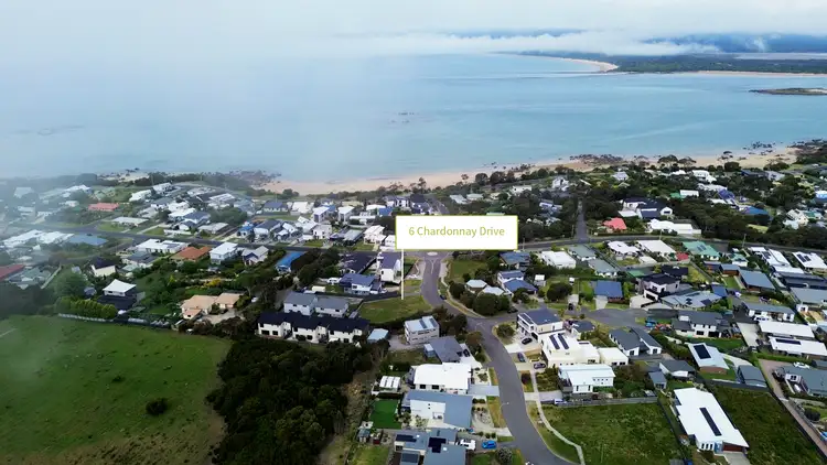 Second view of Homely land listing, 6 Chardonnay Drive, Hawley Beach TAS 7307
