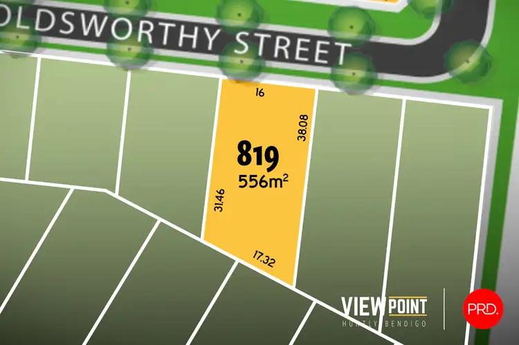 Main view of Homely land listing, LOT 819 Goldsworthy Street, Huntly VIC 3551