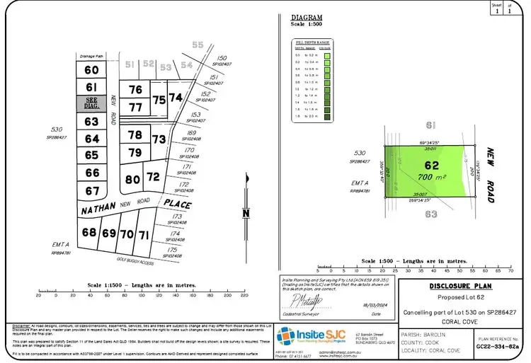 Third view of Homely land listing, 48 (Lot 62) Golf View Drive, Coral Cove QLD 4670