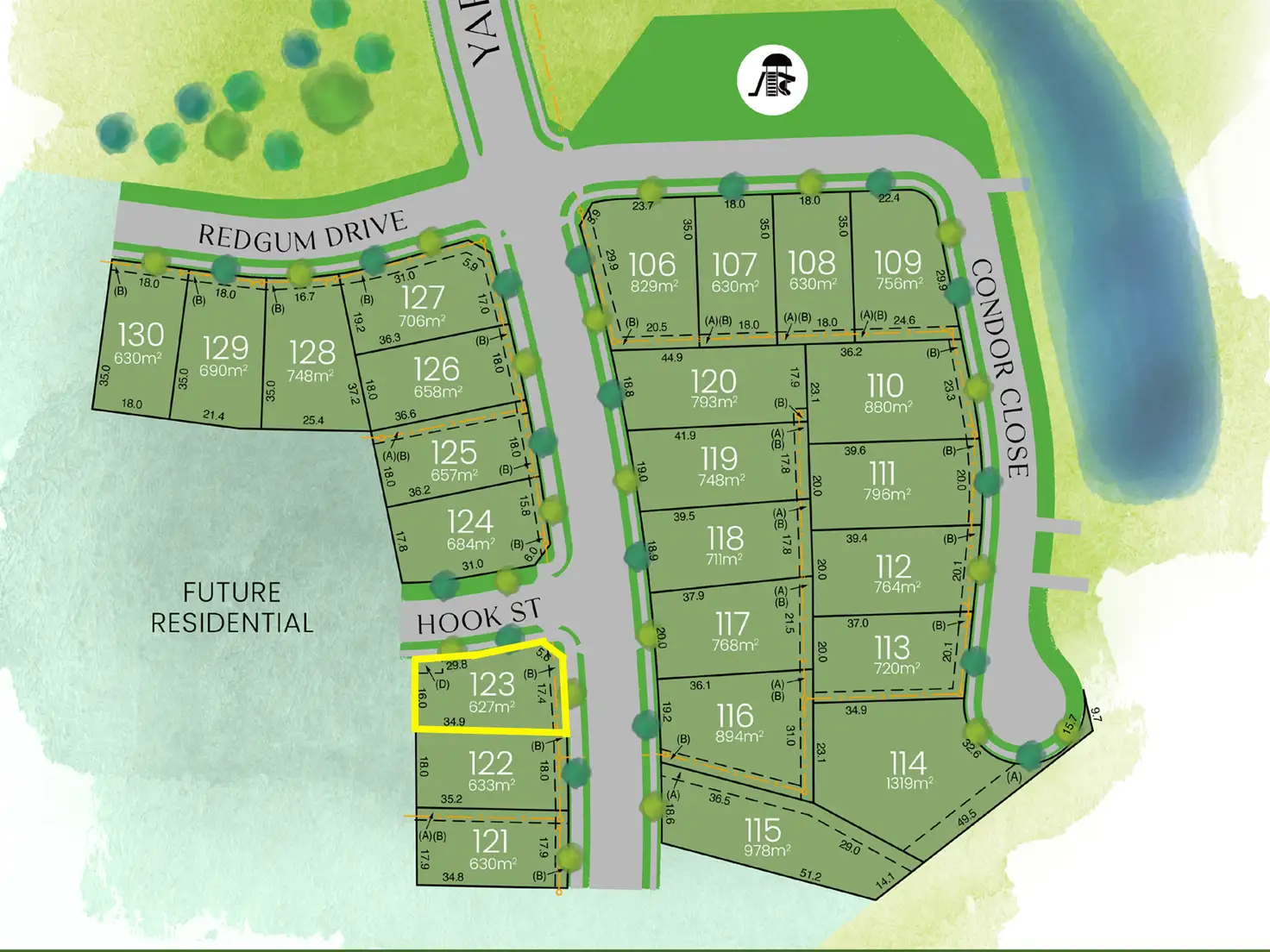 Main view of Homely land listing, LOT 123 The Fairways, Maison Dieu Road, Singleton NSW 2330