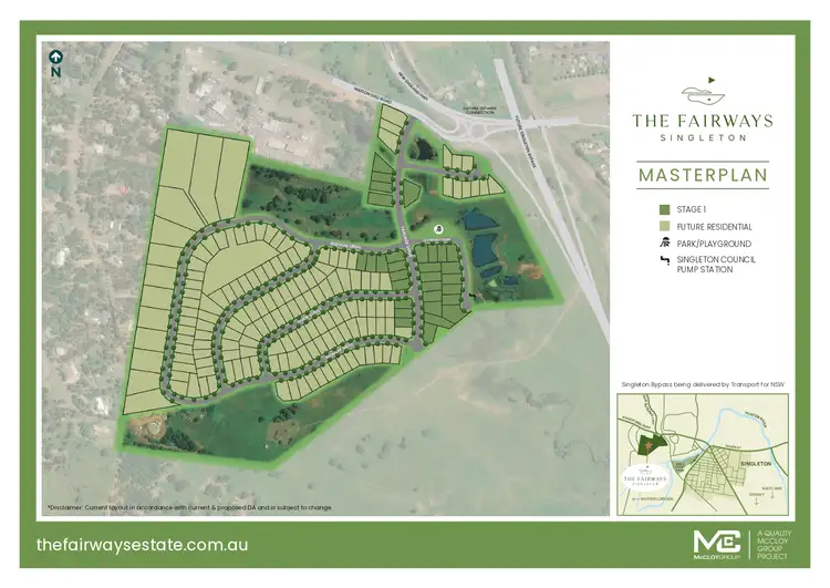 Second view of Homely land listing, LOT 123 The Fairways, Maison Dieu Road, Singleton NSW 2330