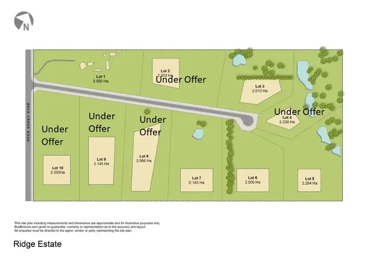 Proposed Lots 2-10 Back Creek Road, Young NSW 2594