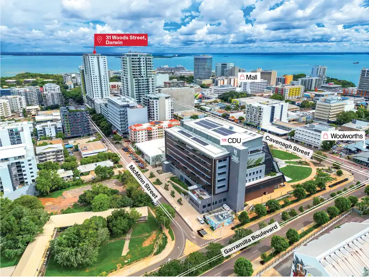 Second view of Homely apartment listing, 1310/31 Woods Street, Darwin City NT 800