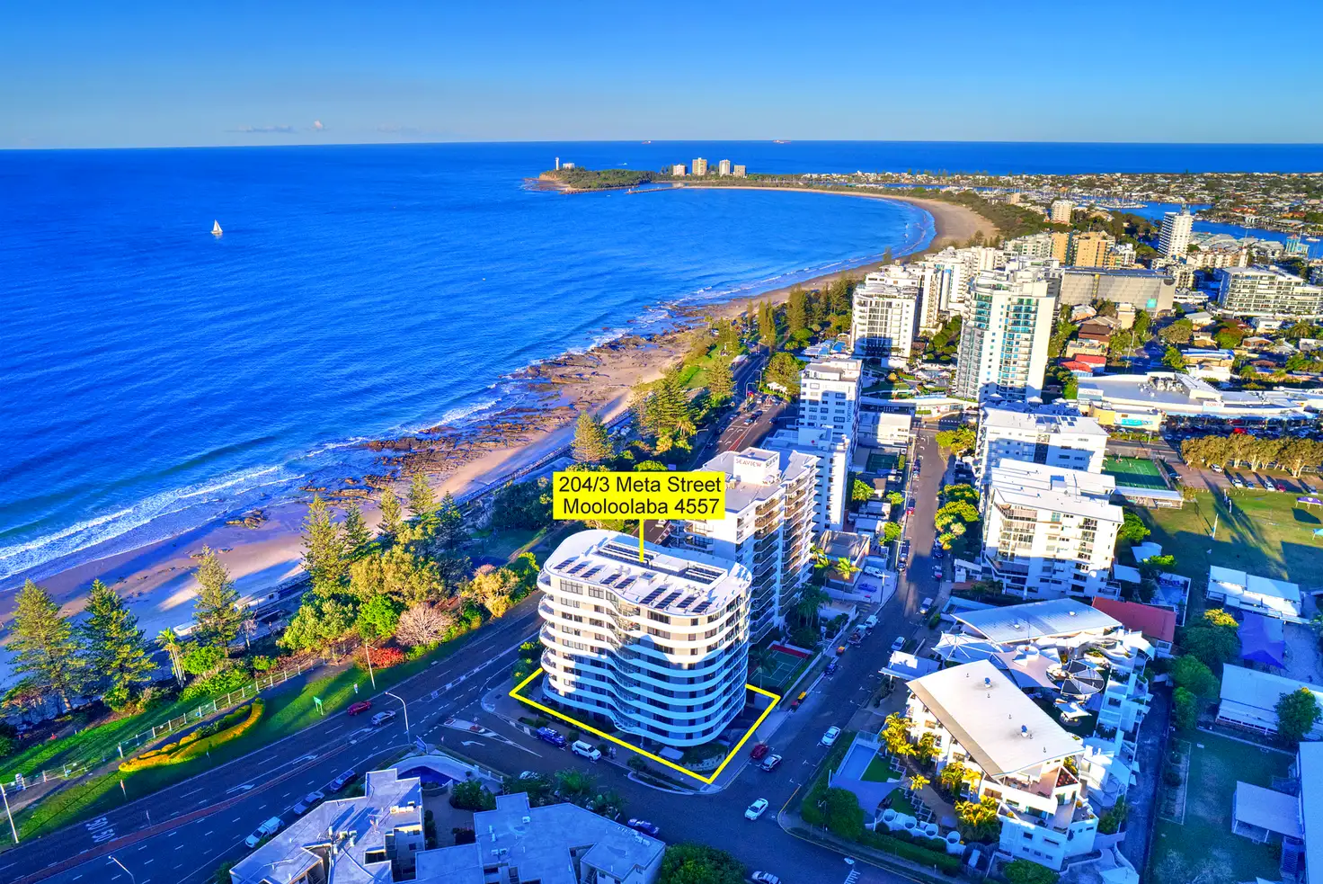 Main view of Homely unit listing, 204/3 Meta Street, Mooloolaba QLD 4557