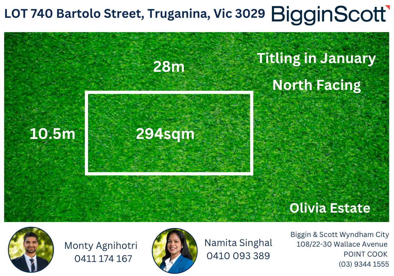 Main view of Homely land listing, LOT 740 Bartolo Street, Truganina VIC 3029