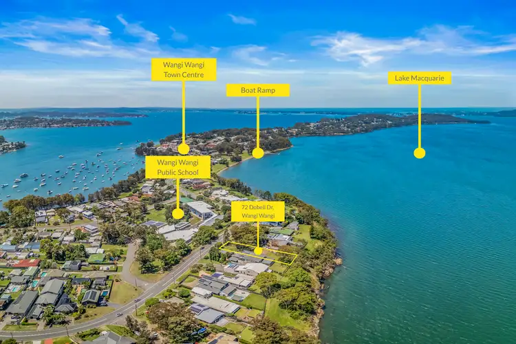 Third view of Homely land listing, 72 Dobell Drive, Wangi Wangi NSW 2267