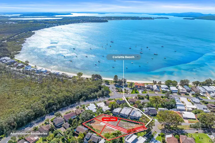 Lots 1, 2 & 3/274 Corrie Parade, Corlette NSW 2315