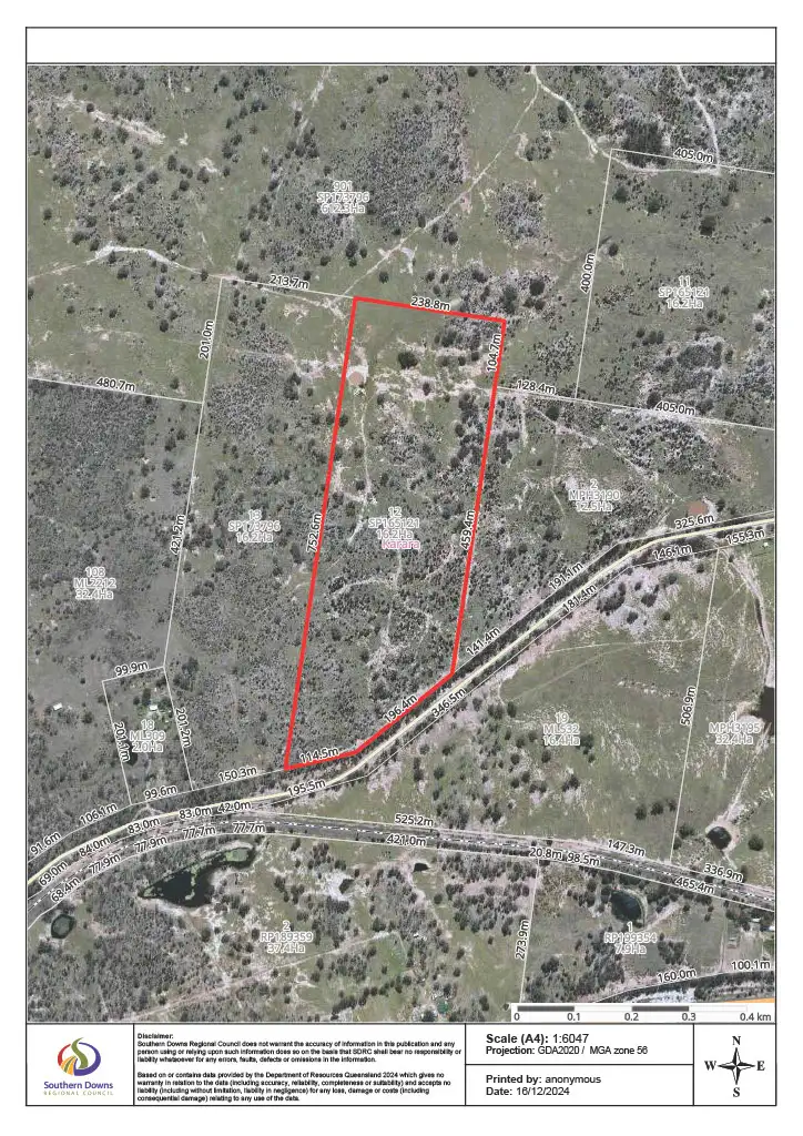 Main view of Homely rural property listing, LOT 12 MEIKLEJOHN ROAD, Karara QLD 4352