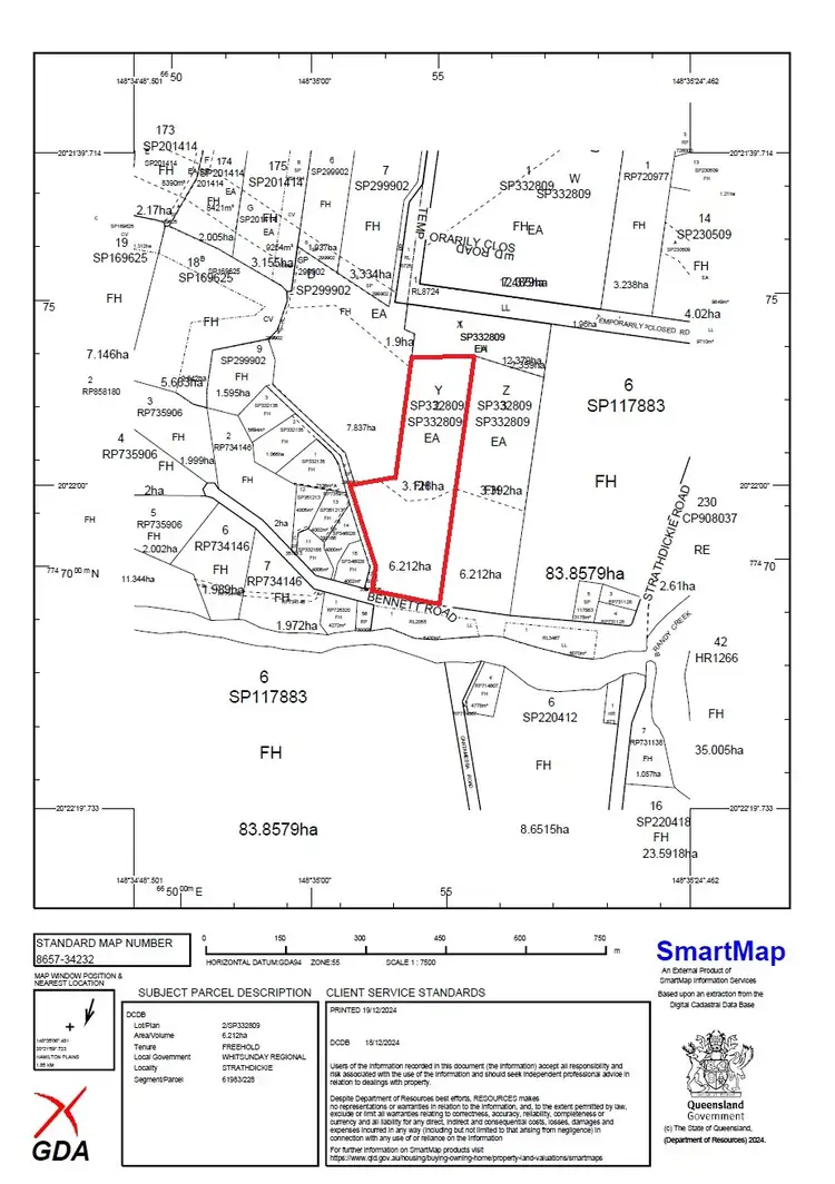Fifth view of Homely land listing, Lot 2 Bennett Road, Strathdickie QLD 4800