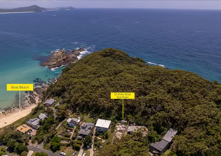 Fifth view of Homely land listing, 65 Kinka Road, Seal Rocks NSW 2423