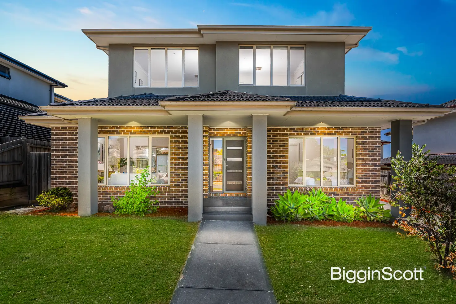 Main view of Homely townhouse listing, 1/8 Finch Street, Notting Hill VIC 3168