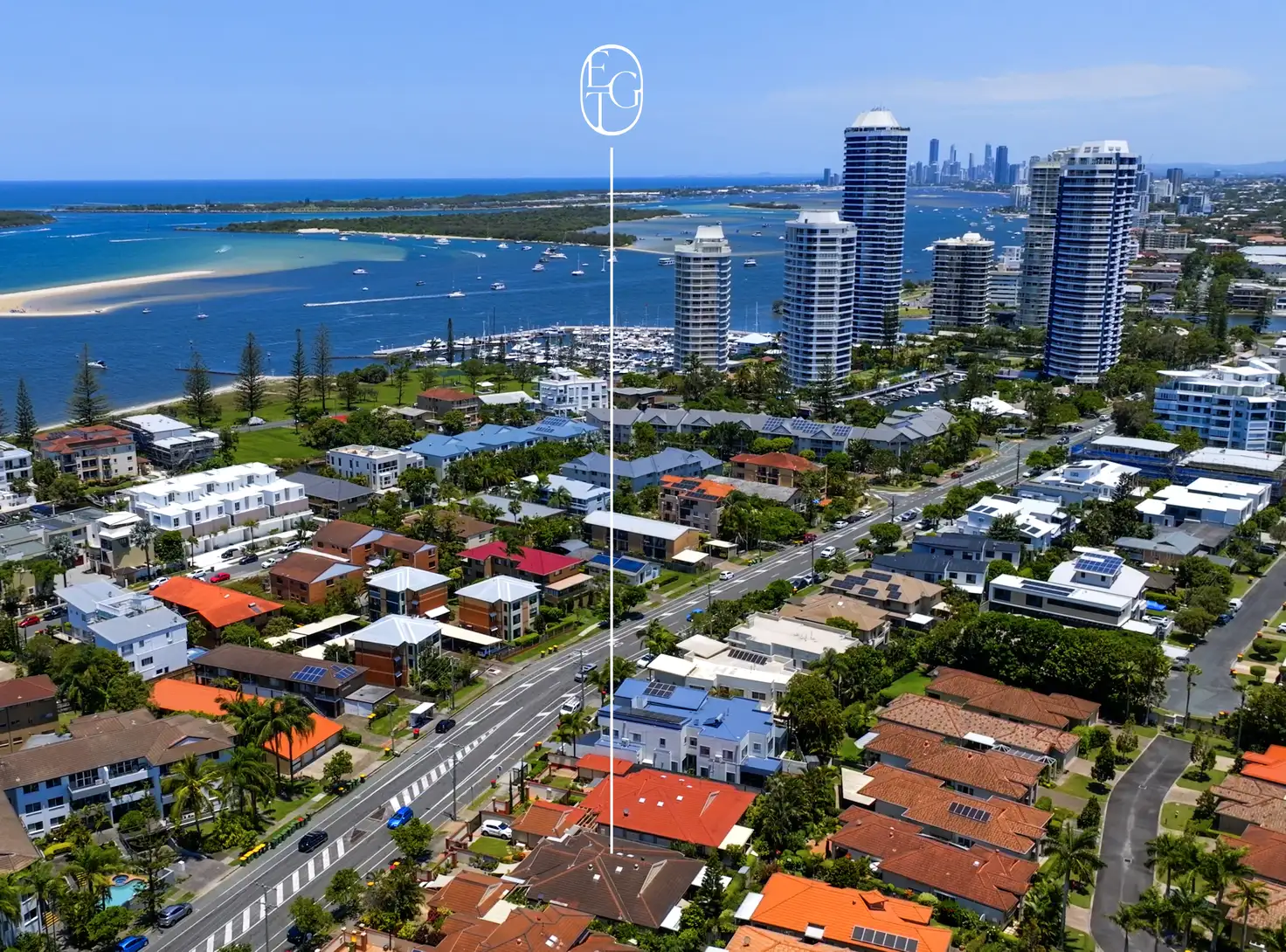 Main view of Homely townhouse listing, 2/64 Bayview Street, Runaway Bay QLD 4216