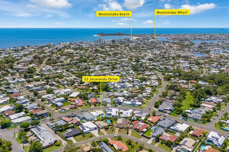 Main view of Homely house listing, 33 Jacaranda Drive, Mooloolaba QLD 4557