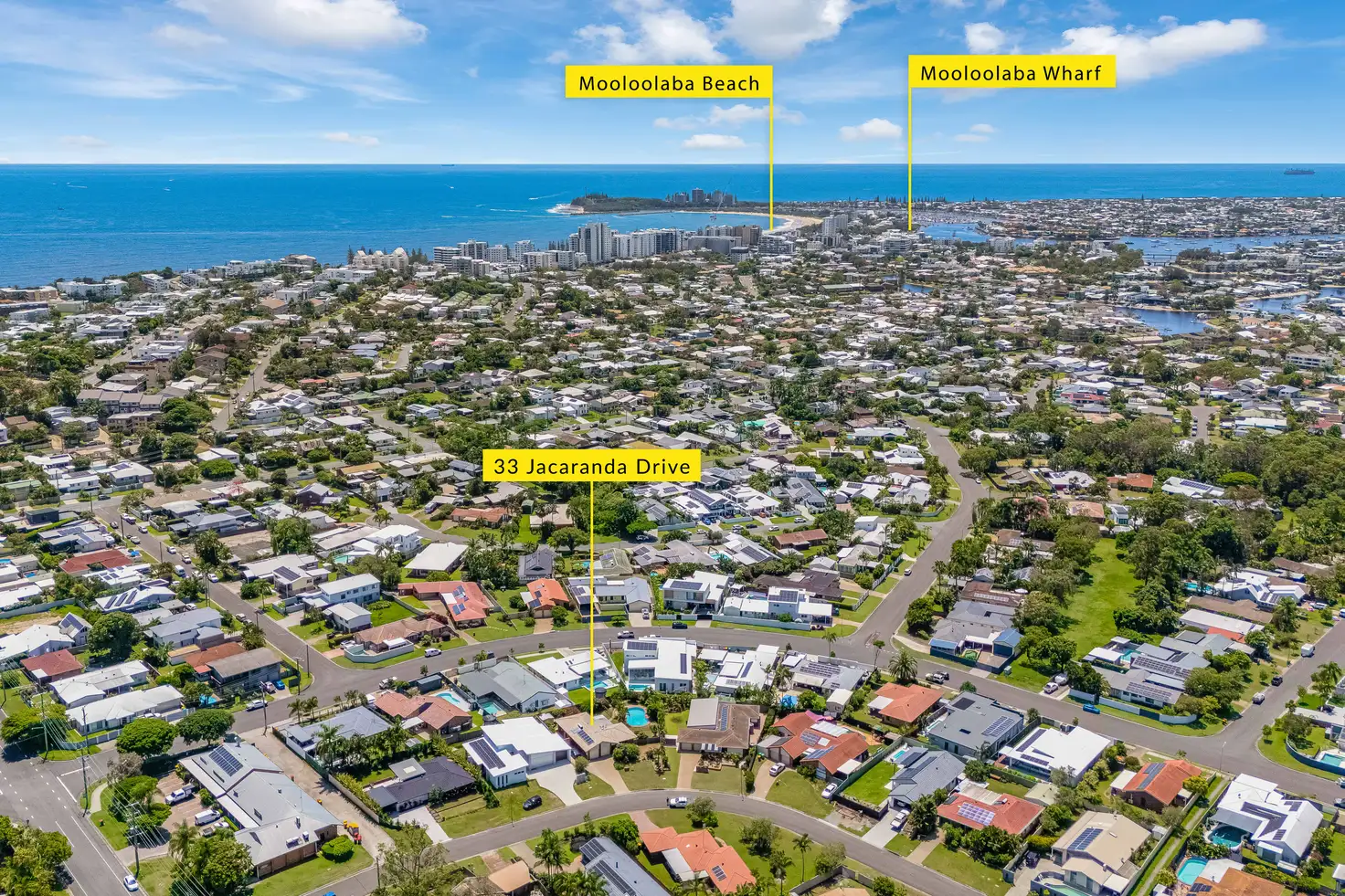 Main view of Homely house listing, 33 Jacaranda Drive, Mooloolaba QLD 4557