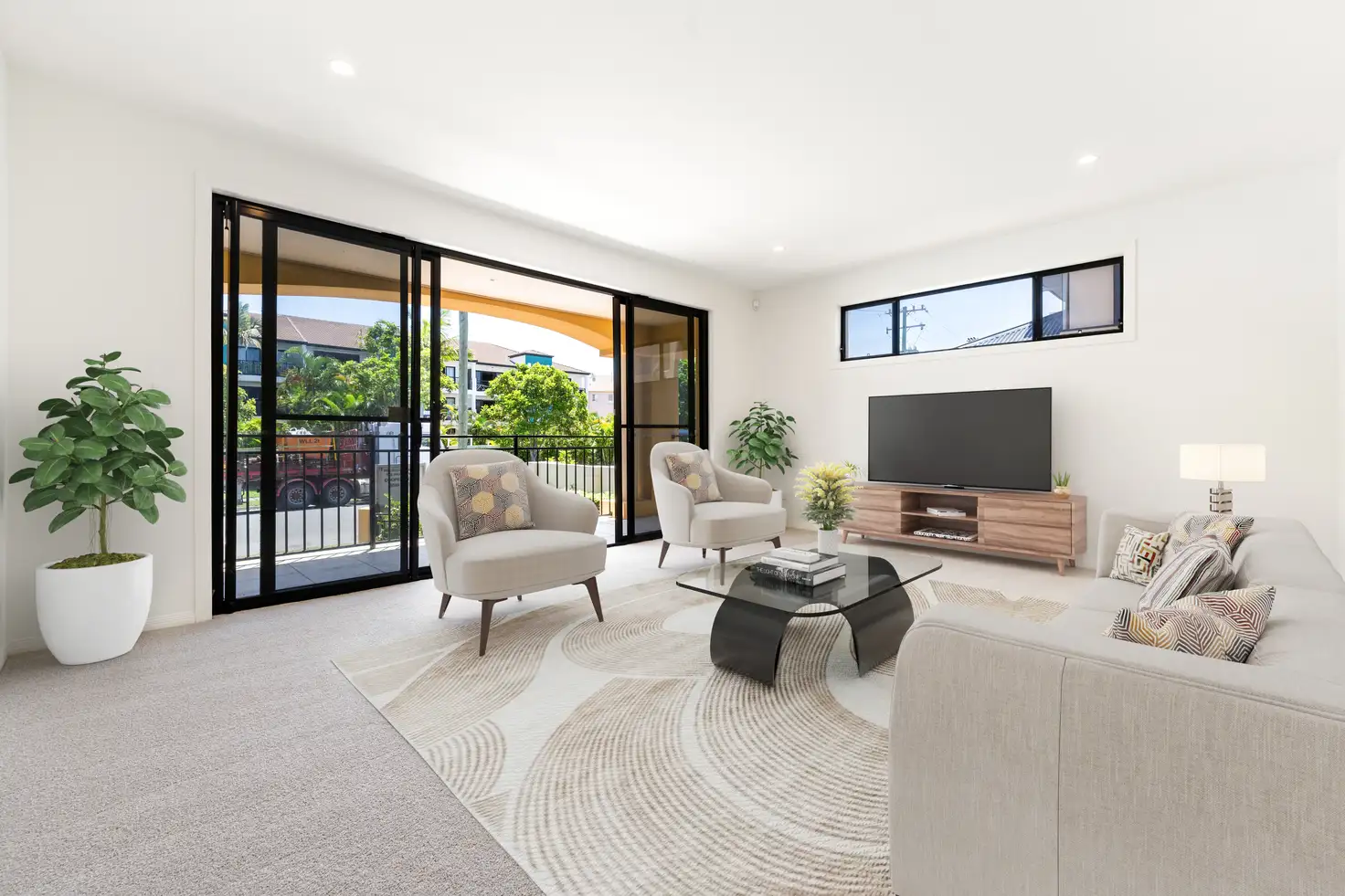 Main view of Homely semi-detached listing, 1/19 Purli Street, Chevron Island QLD 4217