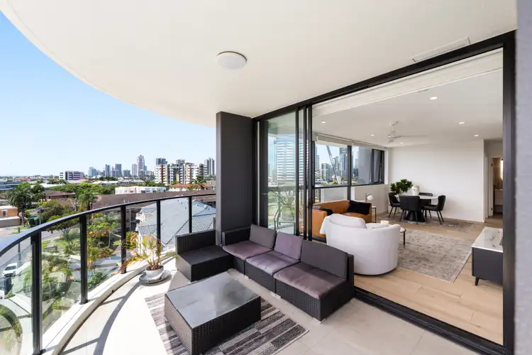 Second view of Homely apartment listing, 603/256 Stanhill Drive, Chevron Island QLD 4217