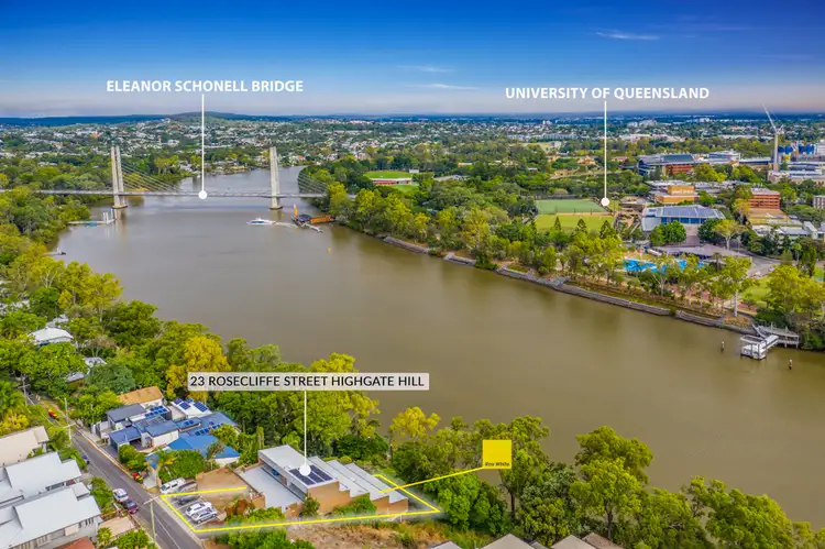 Main view of Homely apartment listing, 6/23 Rosecliffe Street, Highgate Hill QLD 4101