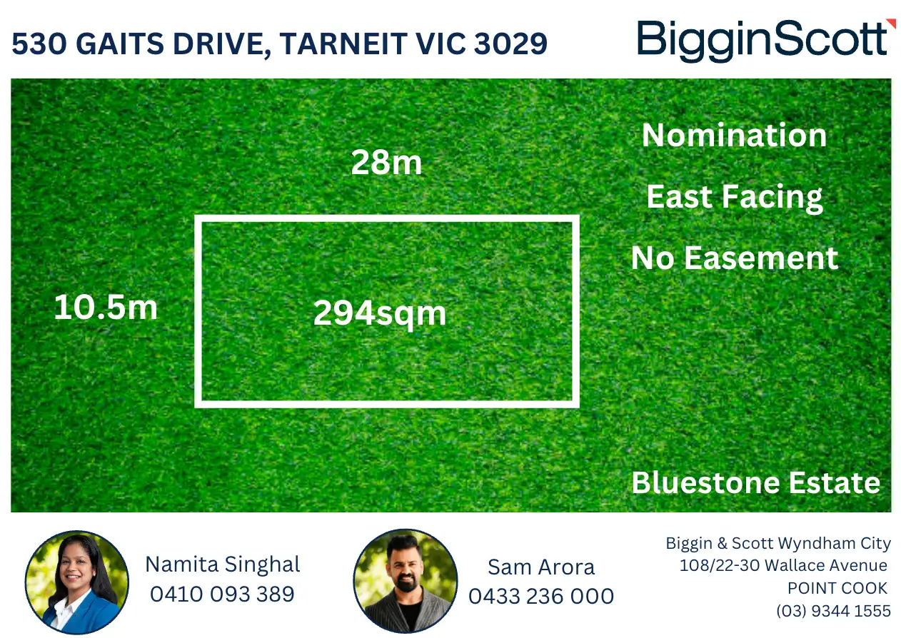Main view of Homely land listing, 530 Gatis Drive, Tarneit VIC 3029