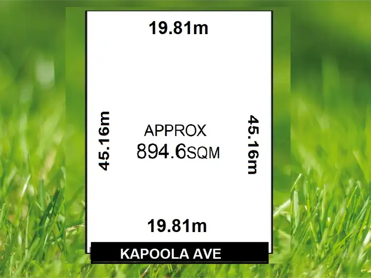 Main view of Homely land listing, 1 Kapoola Ave, Felixstow SA 5070