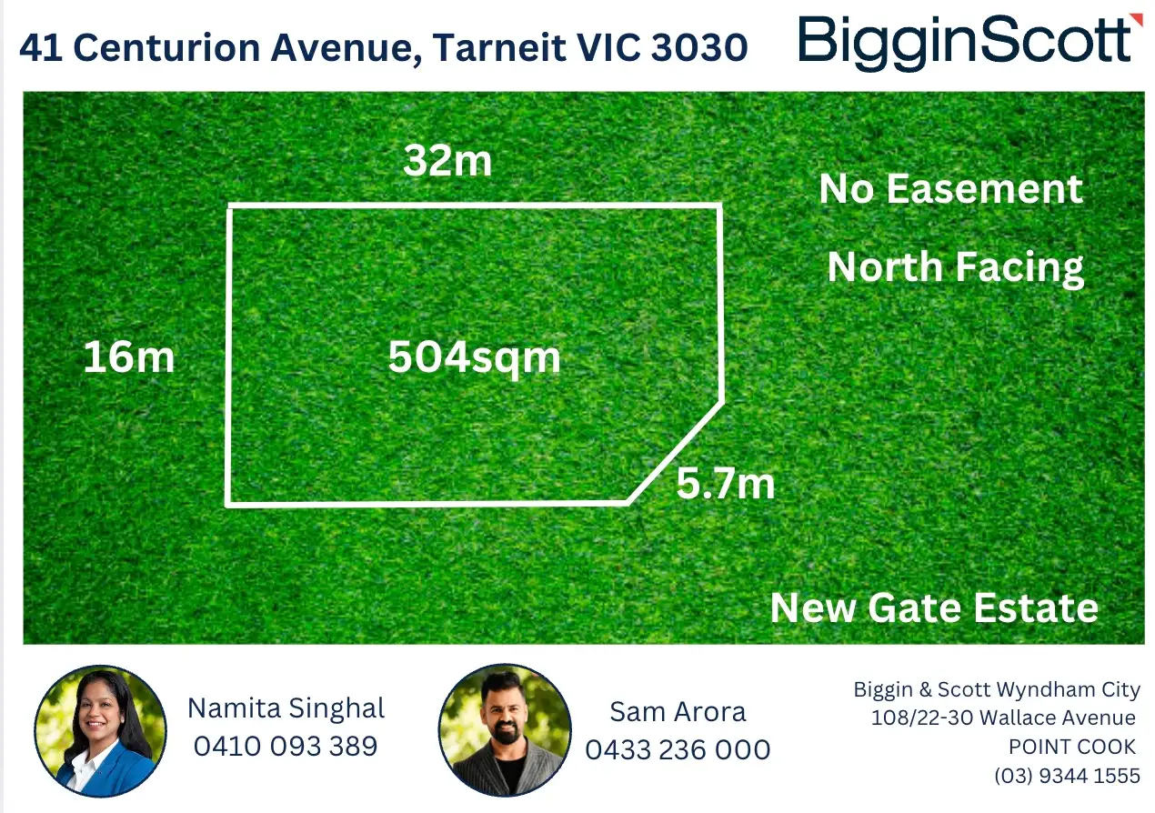 Main view of Homely land listing, 41 Centurion Avenue, Tarneit VIC 3029