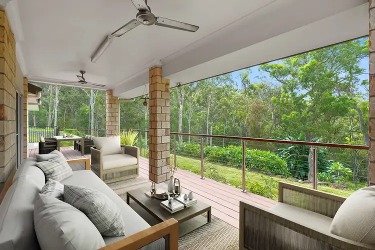 Second view of Homely rural property listing, 28 Valleyview Drive, Mount Nathan QLD 4211