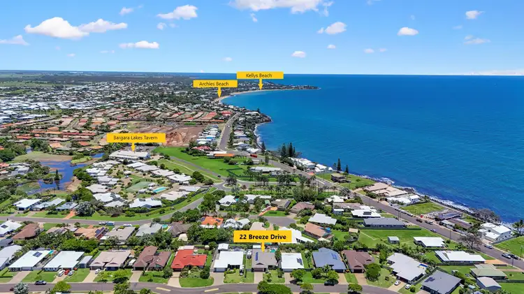 Main view of Homely house listing, 22 Breeze Drive, Bargara QLD 4670