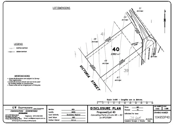 Third view of Homely land listing, Lot 40 Victoria Street, Miara QLD 4673