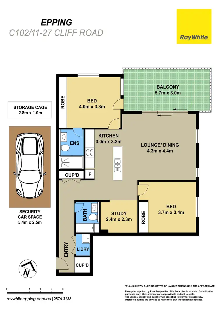 Seventh view of Homely apartment listing, C102/11-27 Cliff Road, Epping NSW 2121