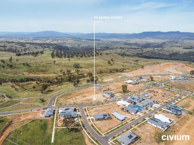 Main view of Homely land listing, 93 Asimus Avenue, Macnamara ACT 2615