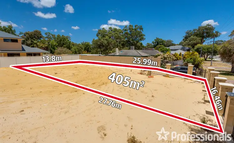 Main view of Homely land listing, LOT 1, 86 Fauntleroy Avenue, Ascot WA 6104