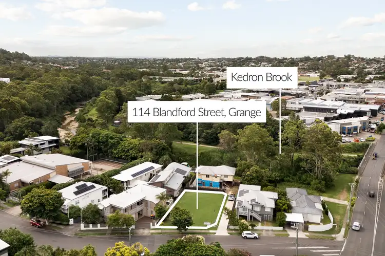 Second view of Homely land listing, 114 Blandford Street, Grange QLD 4051