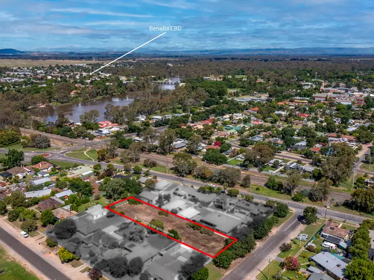Second view of Homely land listing, 3 Griffiths St, Benalla VIC 3672