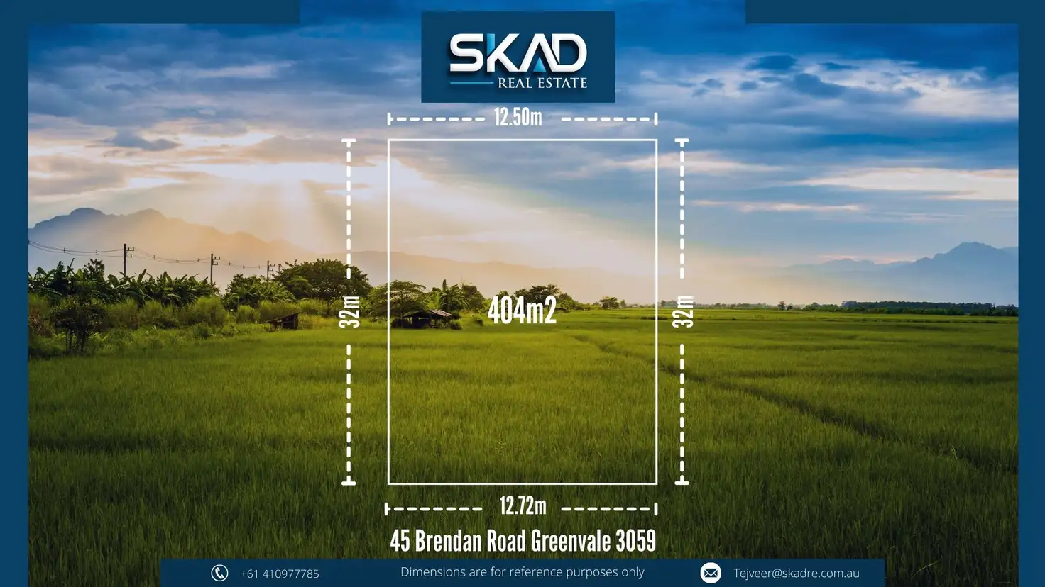 Main view of Homely land listing, 45 Brendan Road, Greenvale VIC 3059