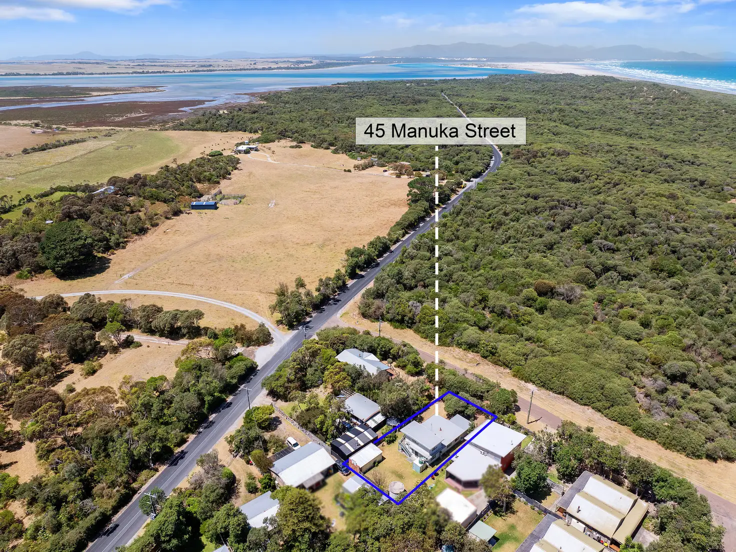 Main view of Homely house listing, 45 Manuka St, Sandy Point VIC 3959
