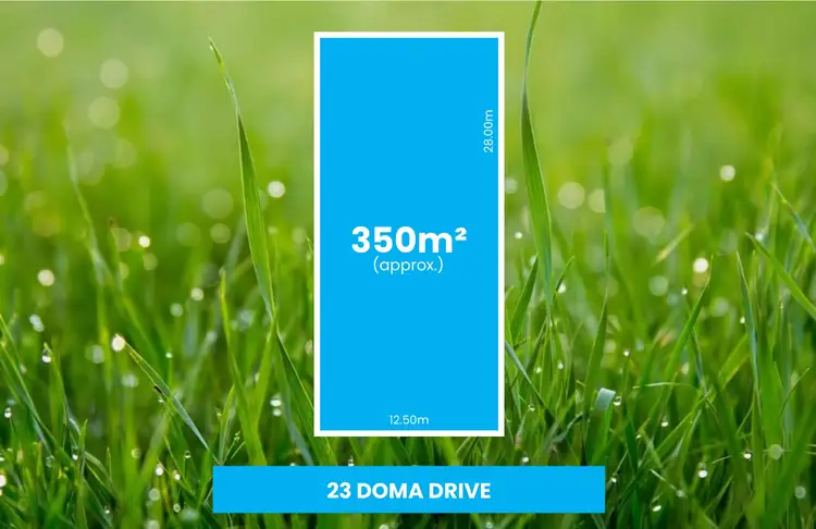 Main view of Homely land listing, 23 Doma Drive, Truganina VIC 3029