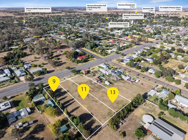Lots 9,11 & 13 Brial Street, Boorowa NSW 2586