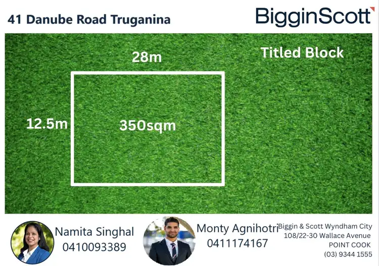 Main view of Homely land listing, 41 DANUBE STREET, Truganina VIC 3029