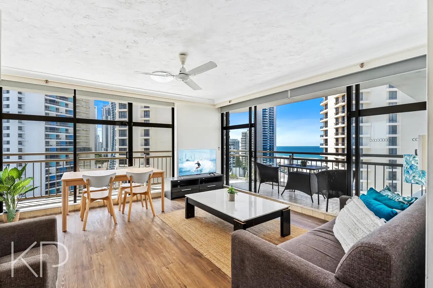 Main view of Homely apartment listing, 1807/18 Hanlan Street, Surfers Paradise QLD 4217