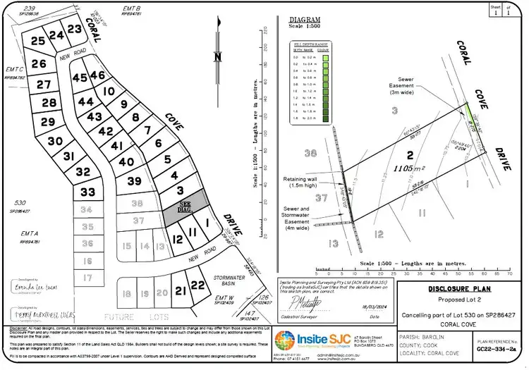 Third view of Homely land listing, 3 Coral Cove Drive, Coral Cove QLD 4670