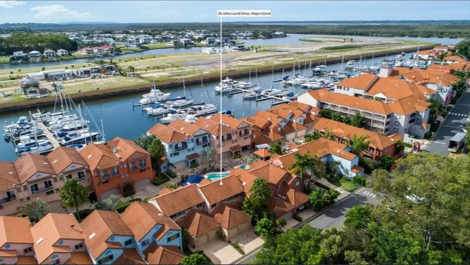 Main view of Homely townhouse listing, 38 John Lund Drive, Hope Island QLD 4212