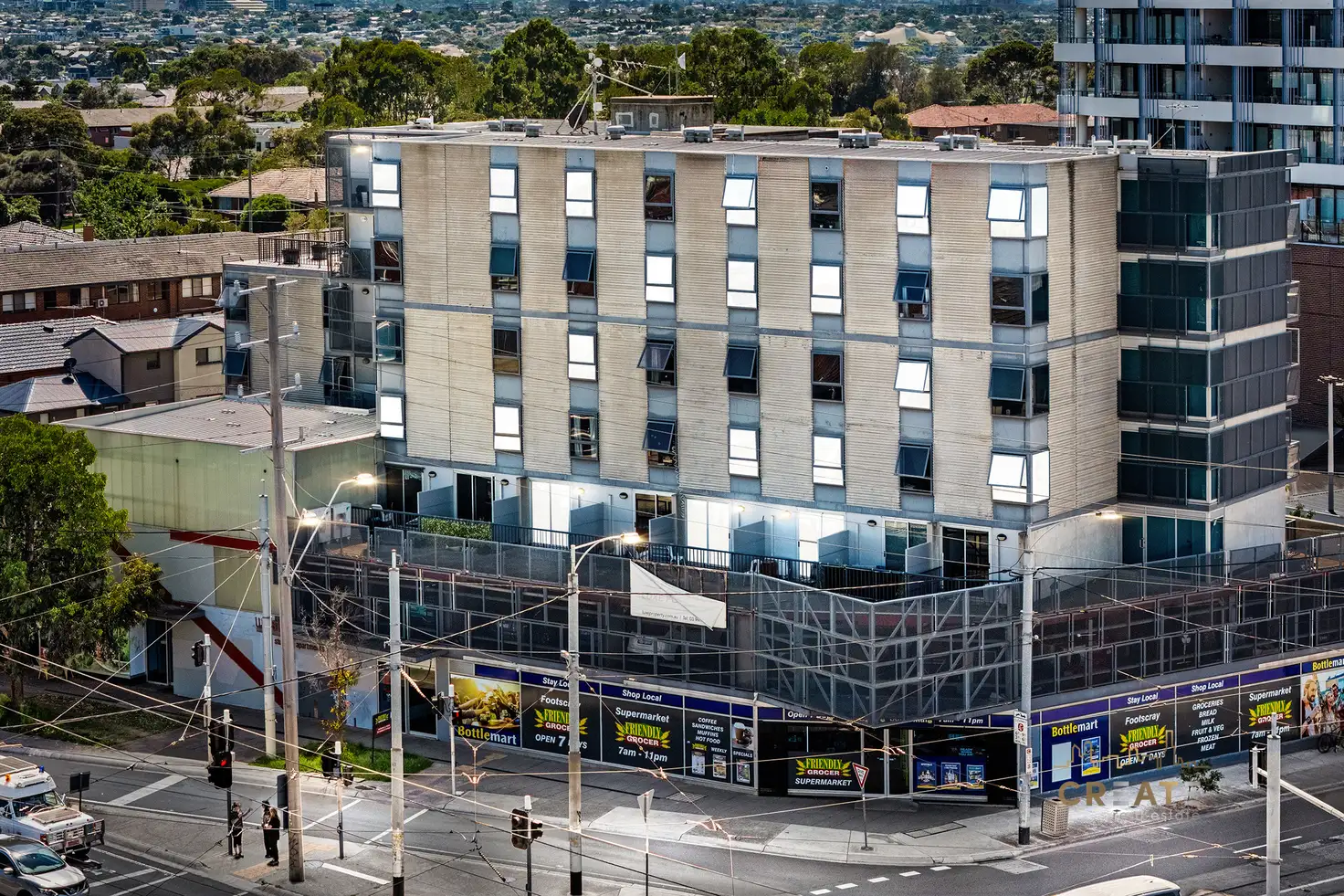Main view of Homely studio listing, 303/51 Gordon Street, Footscray VIC 3011