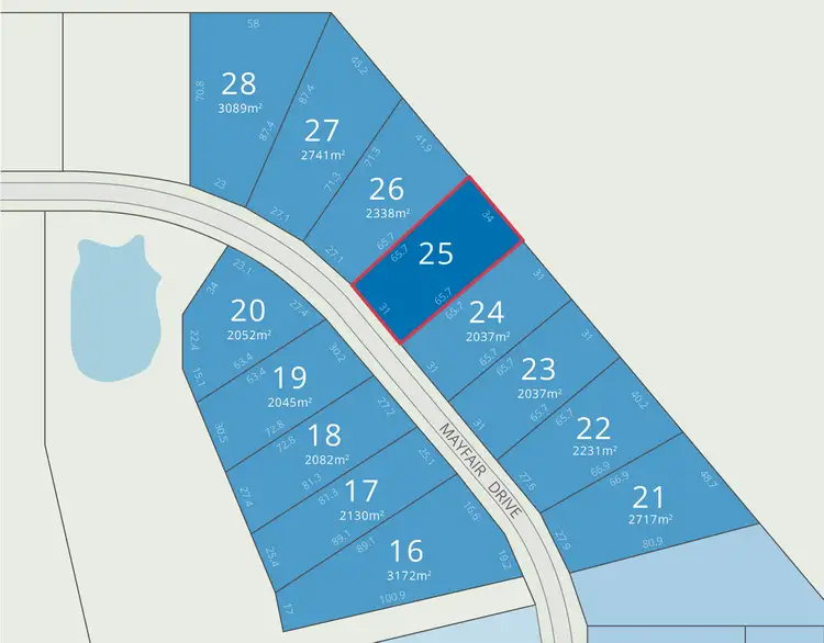 Second view of Homely land listing, Lot 25 Mayfair Drive, Benalla VIC 3672