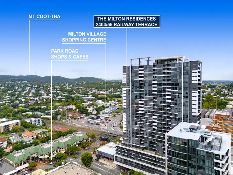 Second view of Homely apartment listing, 2404/55 Railway Terrace, Milton QLD 4064