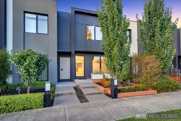 Main view of Homely townhouse listing, 257 Waterhaven Boulevard, Point Cook VIC 3030